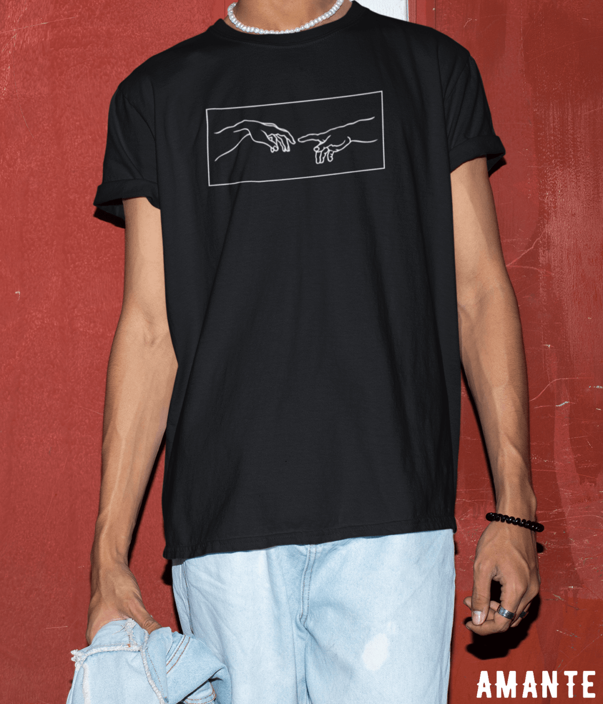 Adán Negro Tshirt - Imagen 2