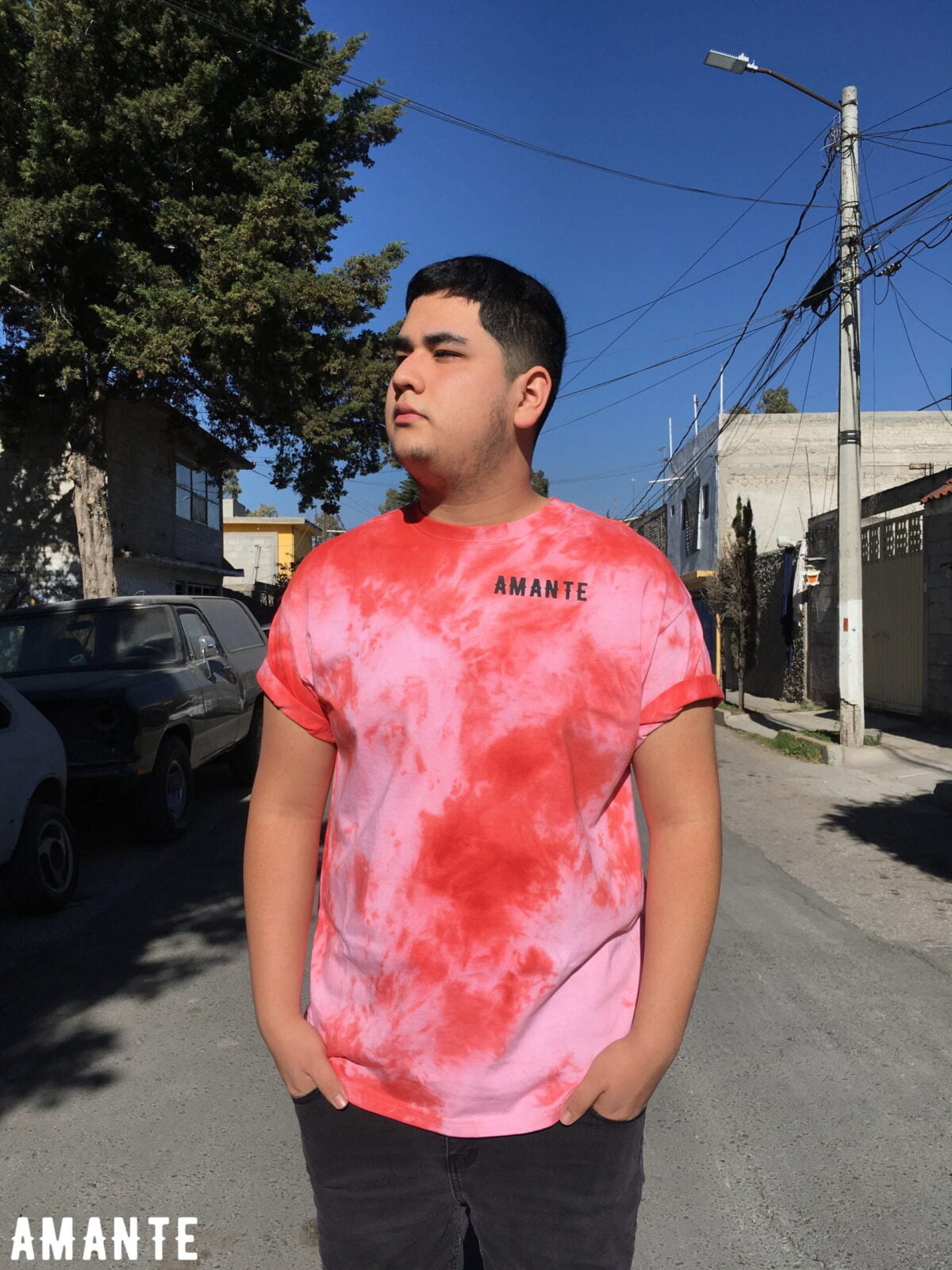 Tie Dye Rojo Tshirt - Imagen 7