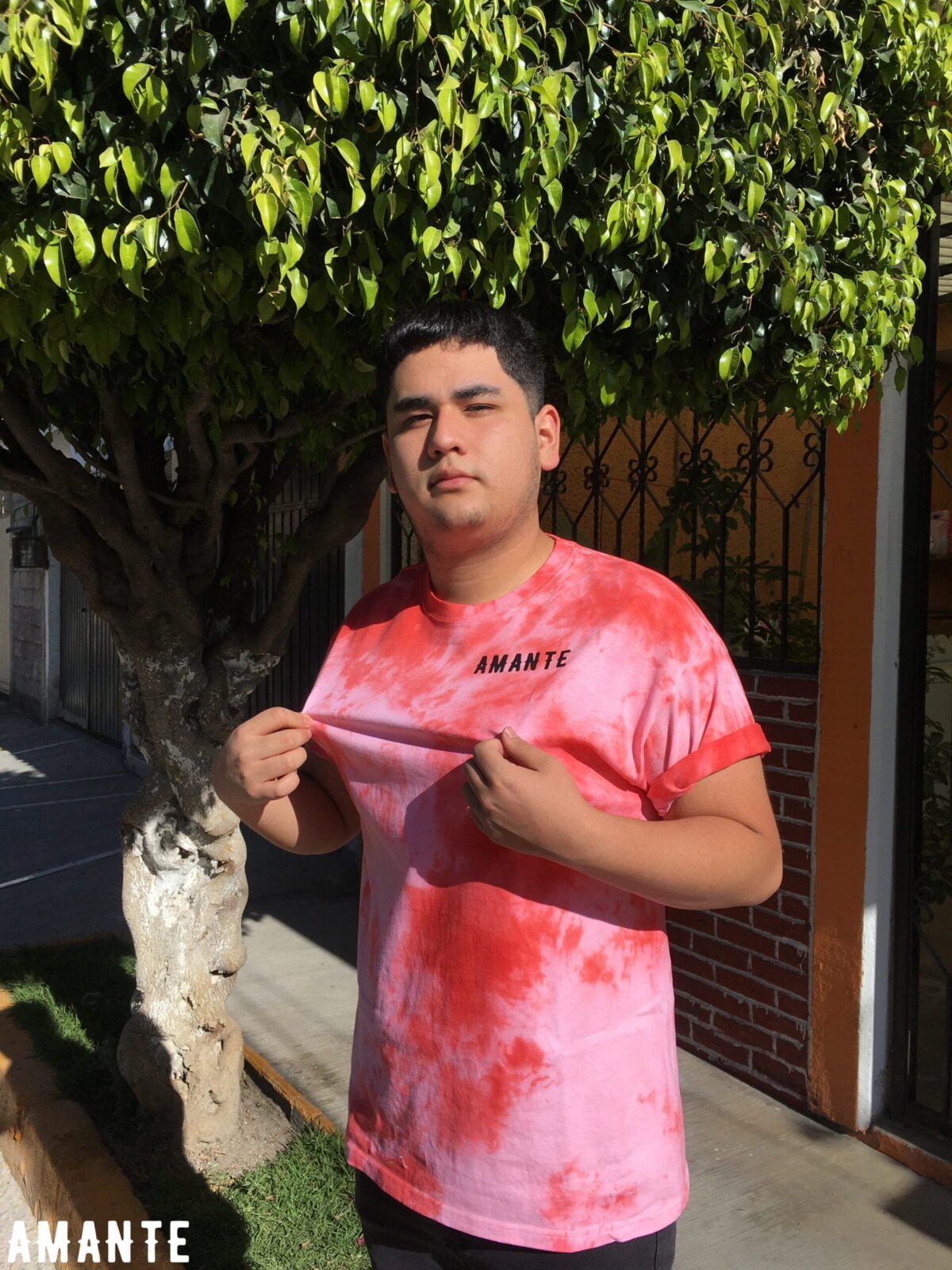Tie Dye Rojo Tshirt - Imagen 4