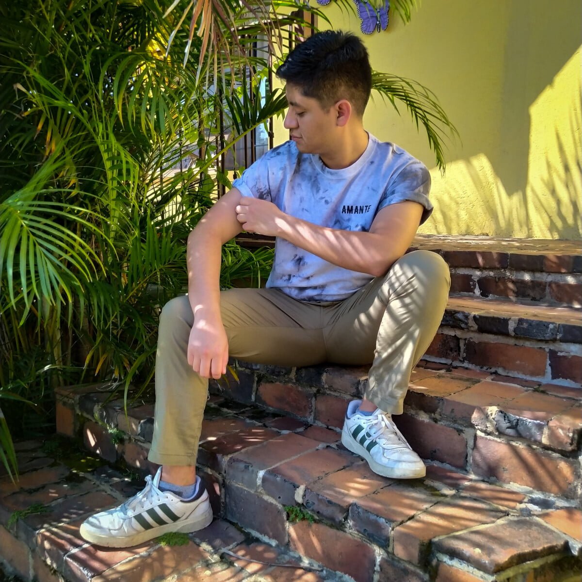 Tie Dye Negro Tshirt - Imagen 2