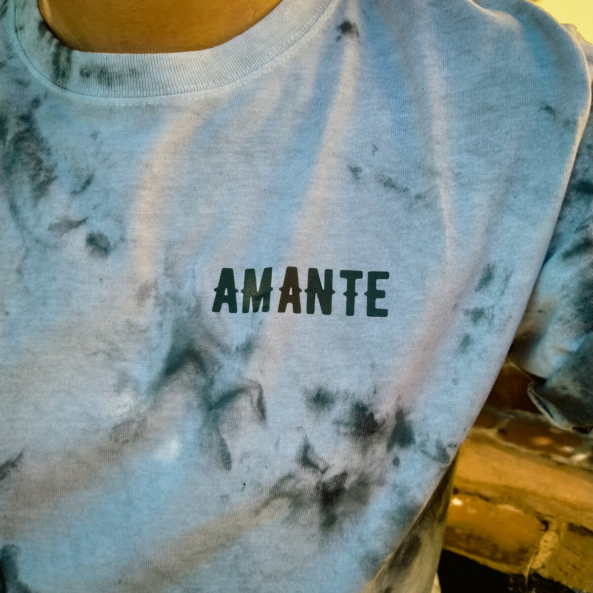Tie Dye Negro Tshirt - Imagen 3