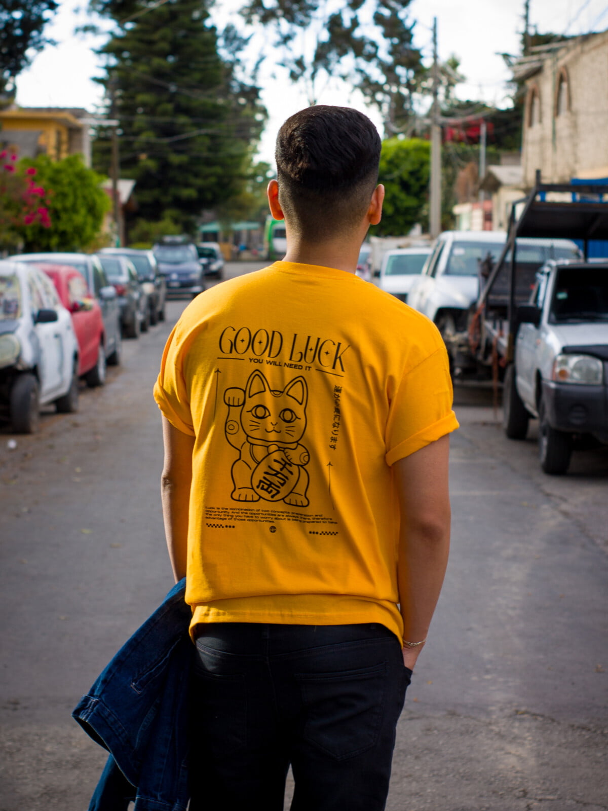 Good Luck Mango Tshirt - Imagen 4