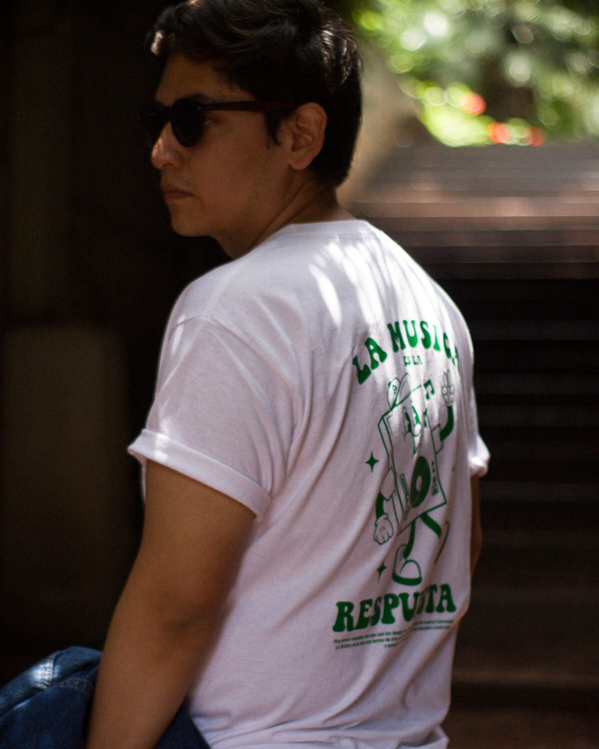 La Musica Verde Tshirt - Imagen 2