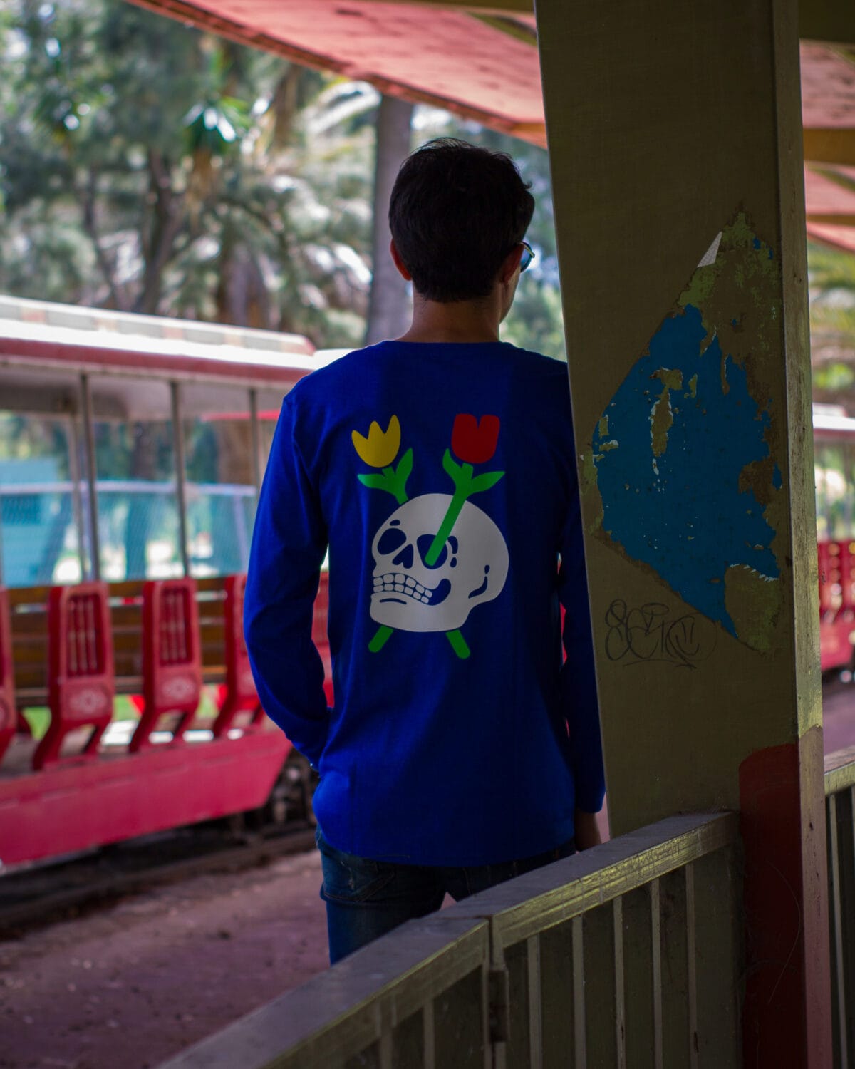 Flores Tshirt Manga Larga - Imagen 3
