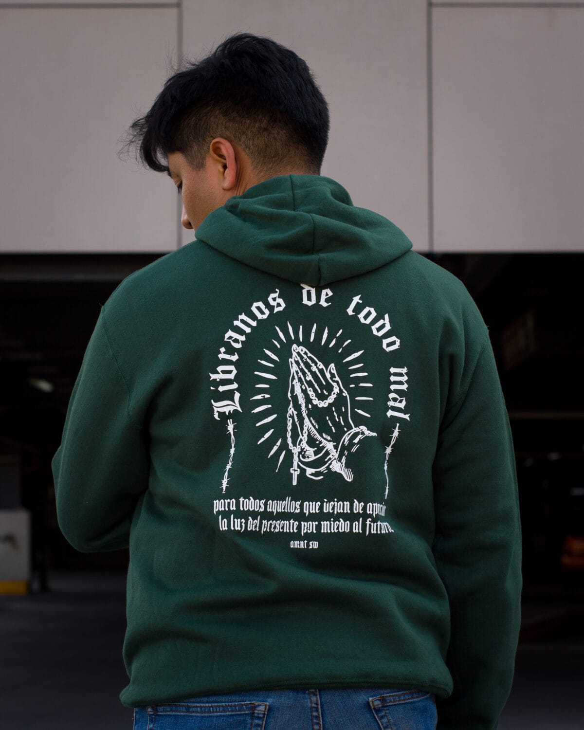 Libranos Verde Hoodie - Imagen 3