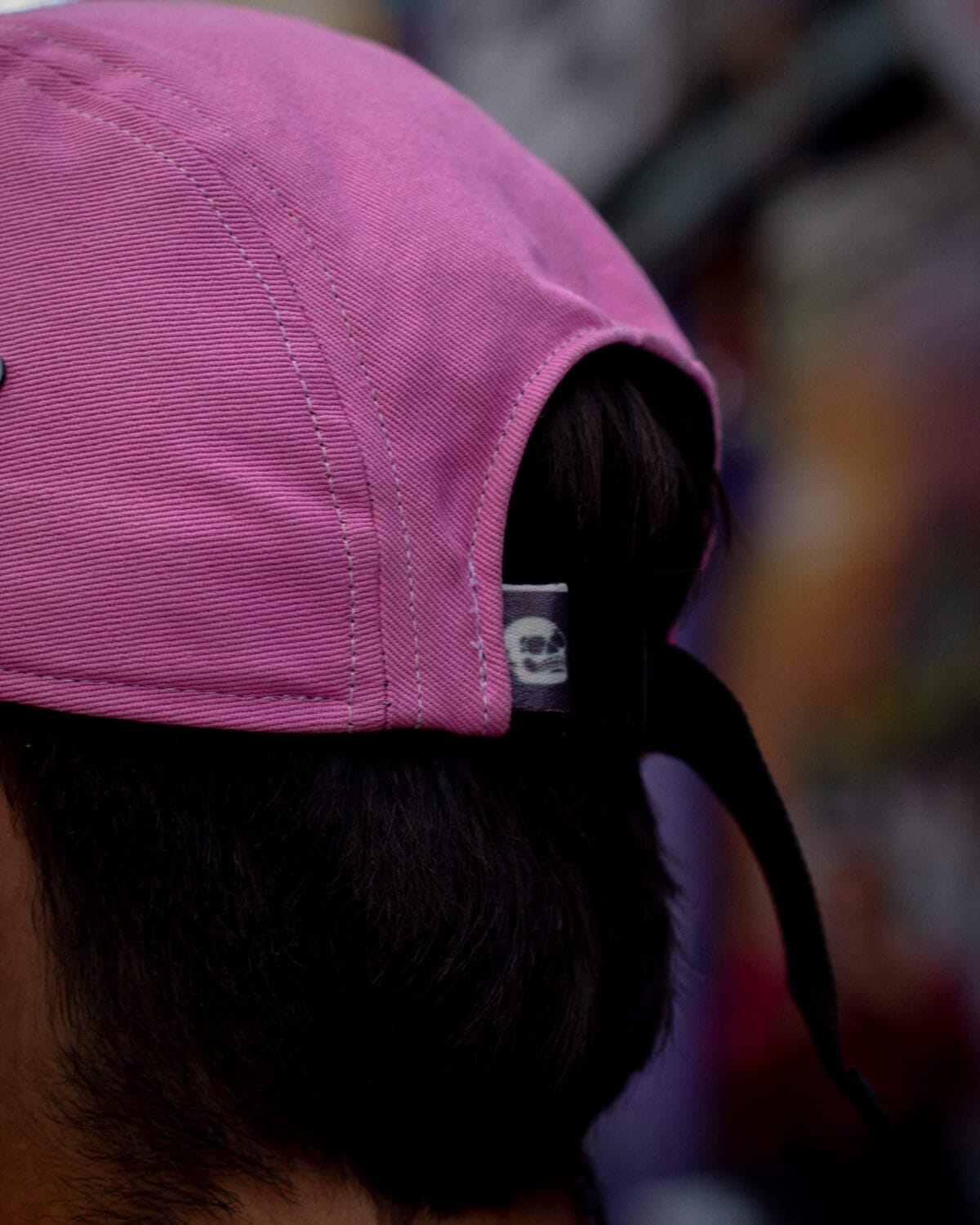 Gorra 5 Paneles Rosa - Imagen 3